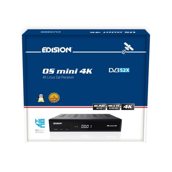 Récepteur Edision os mini 4k s2x