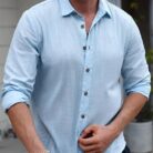 Chemise Légère Homme blue